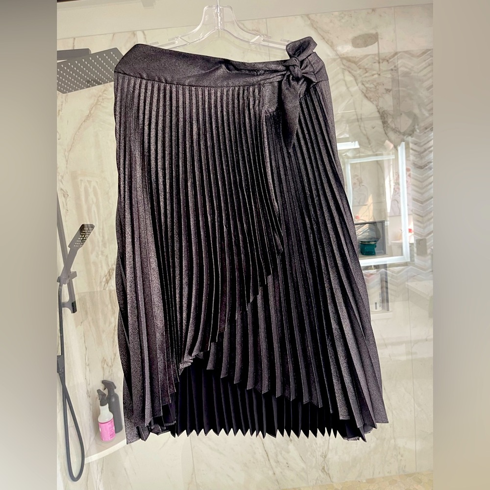 Shimmery blk , White House blk market skirt size 10